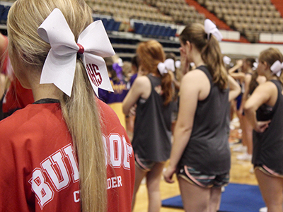 Group of cheerleaders